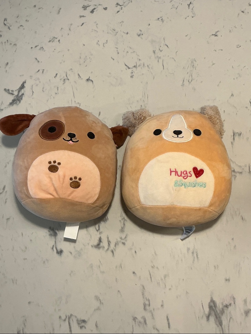 Squishmallows Puppy Dog Plush Bundle | Set of 2 | Soft Stuffed Animals